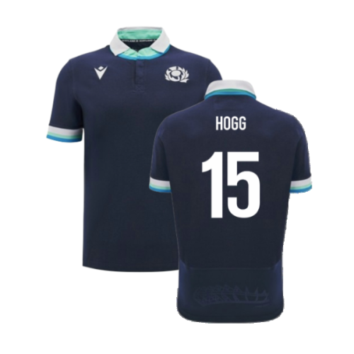 2024-2025 Scotland Rugby Home SS Cotton Shirt (Hogg 15)