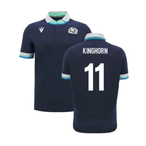 2024-2025 Scotland Rugby Home SS Cotton Shirt (Kinghorn 11)