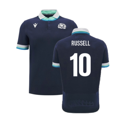 2024-2025 Scotland Rugby Home SS Cotton Shirt (Russell 10)