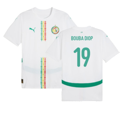 2024-2025 Senegal Home Shirt (Bouba Diop 19)