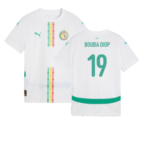 2024-2025 Senegal Home Shirt (Kids) (Bouba Diop 19)