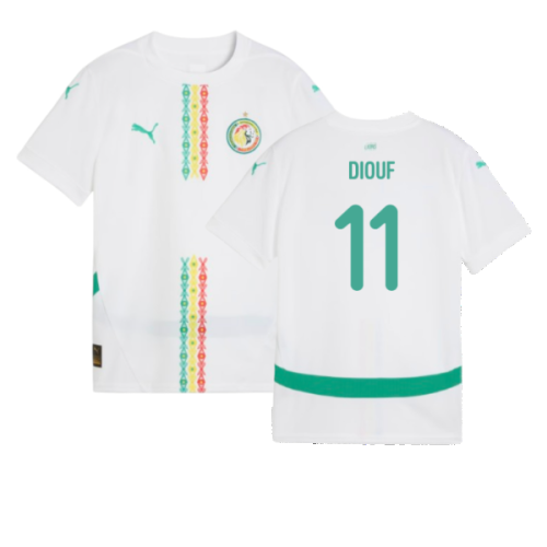 2024-2025 Senegal Home Shirt (Kids) (Diouf 11)