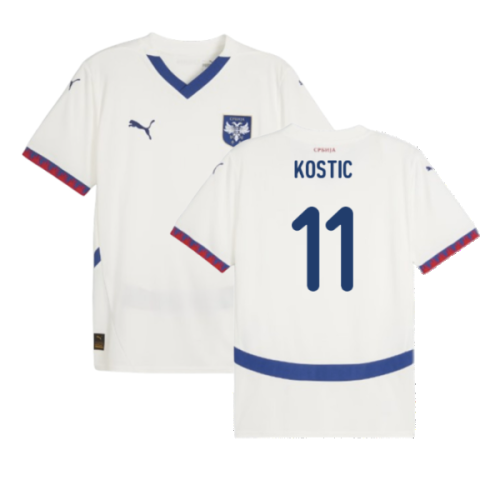 2024-2025 Serbia Away Shirt (Kostic 11)