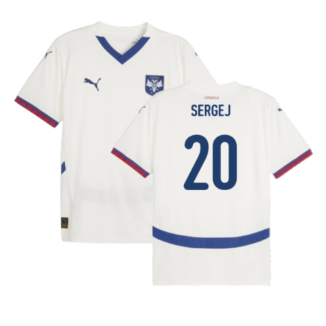 2024-2025 Serbia Away Shirt (Sergej 20)