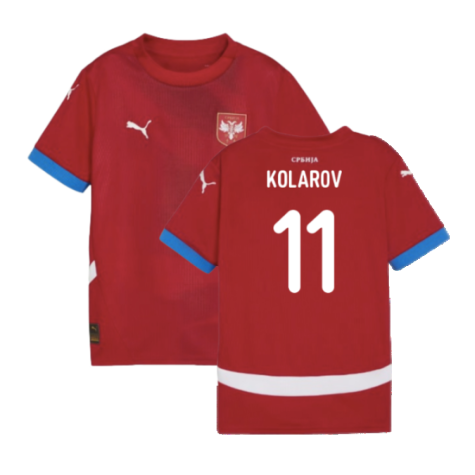 2024-2025 Serbia Home Shirt (Kids) (Kolarov 11)