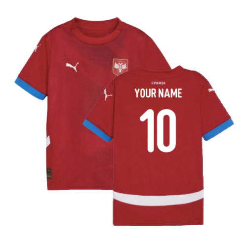 2024-2025 Serbia Home Shirt (Kids) (Your Name)