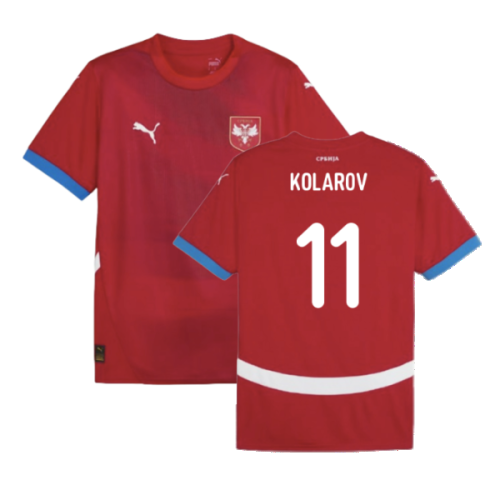 2024-2025 Serbia Home Shirt (Kolarov 11)