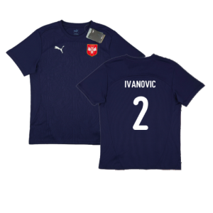 2024-2025 Serbia Training Jersey (Navy) (Ivanovic 2)