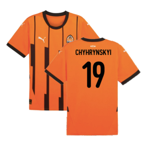 2024-2025 Shakhtar Donetsk Home Shirt (Chyhrynskyi 19)