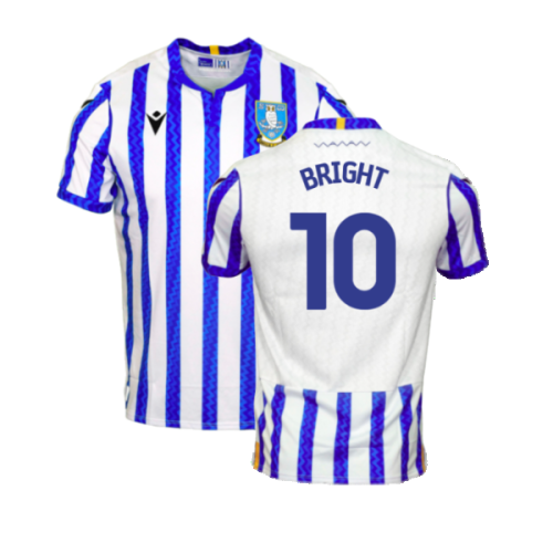 2024-2025 Sheffield Wednesday Home Shirt (Bright 10)