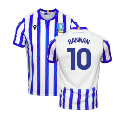 2024-2025 Sheffield Wednesday Home Shirt (Kids) (Bannan 10)