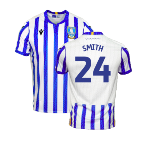 2024-2025 Sheffield Wednesday Home Shirt (Kids) (Smith 24)