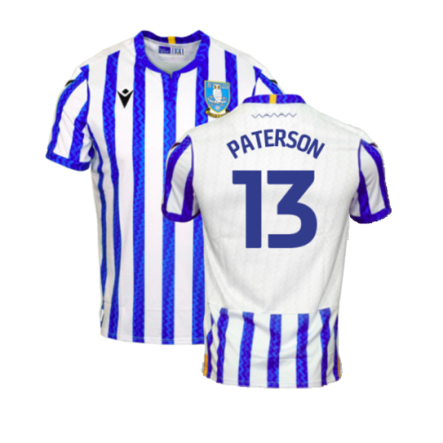 2024-2025 Sheffield Wednesday Home Shirt (Paterson 13)