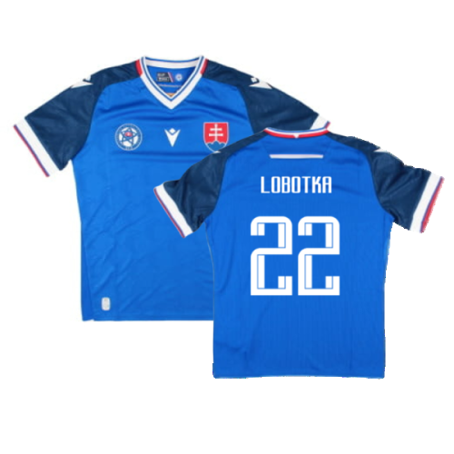 2024-2025 Slovakia Home Shirt (Kids) (Lobotka 22)