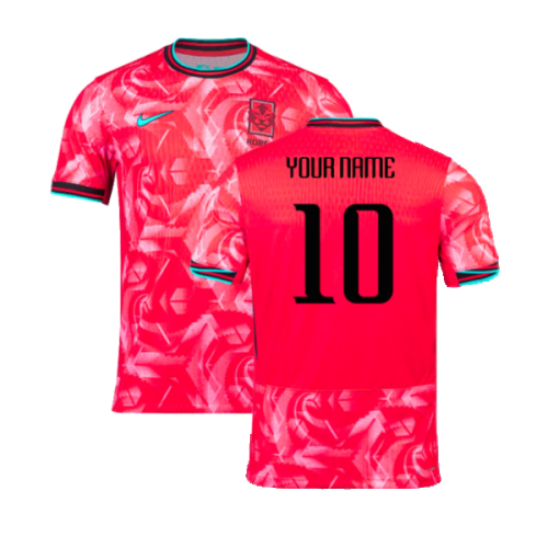 2024-2025 South Korea Dri-Fit ADV Match Home Shirt (Your Name)