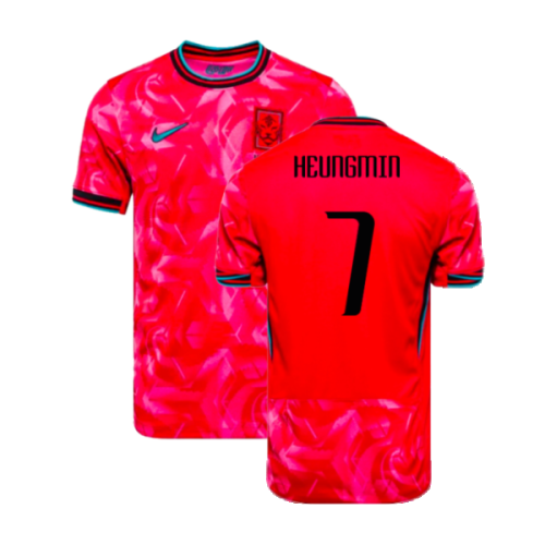 2024-2025 South Korea Home Shirt (Heungmin 7)