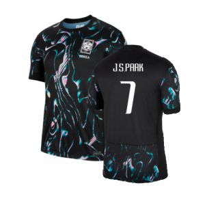 2024-2025 South Korea Stadium Away Jersey (J.S.Park 7)