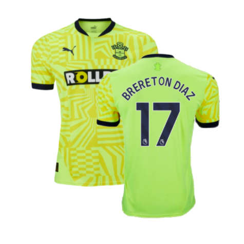 2024-2025 Southampton Away Shirt (Brereton Diaz 17)