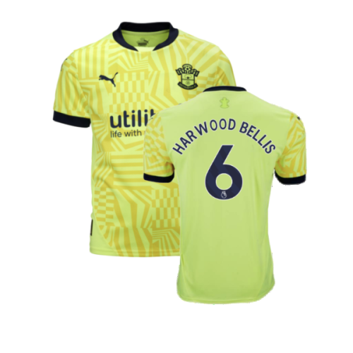 2024-2025 Southampton Away Shirt (Kids) (Harwood Bellis 6)