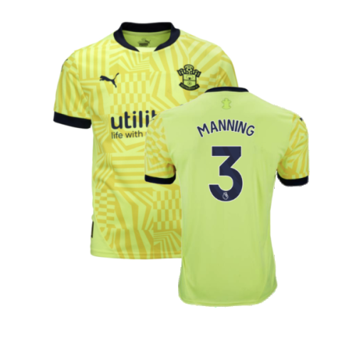 2024-2025 Southampton Away Shirt (Kids) (Manning 3)