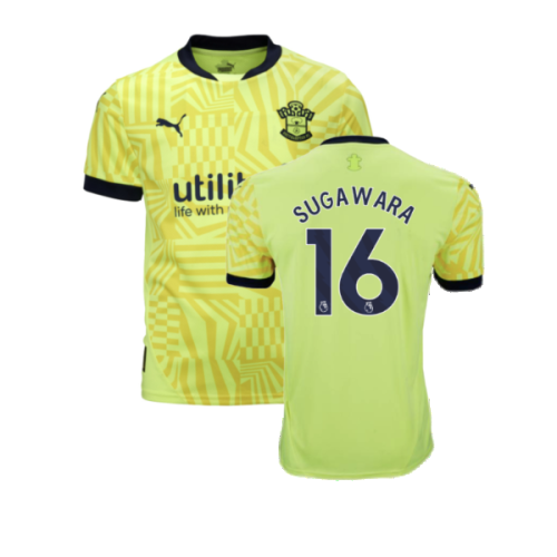 2024-2025 Southampton Away Shirt (Kids) (Sugawara 16)