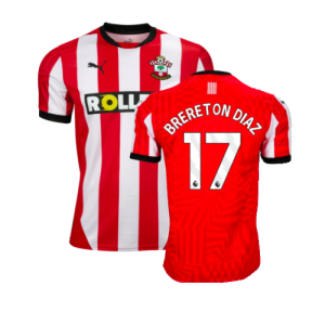 2024-2025 Southampton Home Shirt (Brereton Diaz 17)