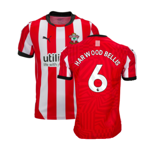 2024-2025 Southampton Home Shirt (Kids) (Harwood Bellis 6)