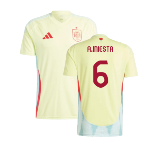 2024-2025 Spain Away Shirt (A.Iniesta 6)