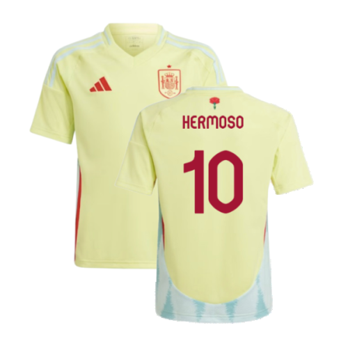 2024-2025 Spain Away Shirt (Kids) (Hermoso 10)