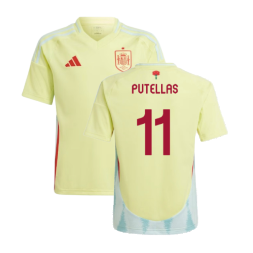 2024-2025 Spain Away Shirt (Kids) (Putellas 11)