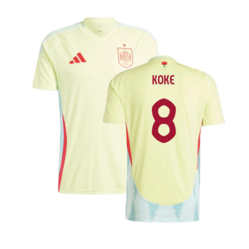 2024-2025 Spain Away Shirt (Koke 8)