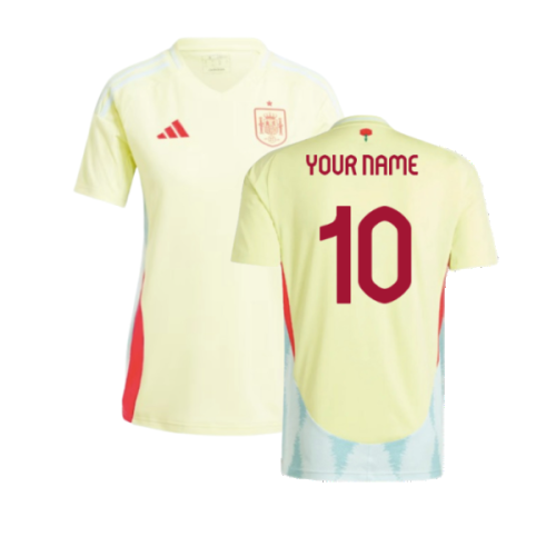 2024-2025 Spain Away Shirt (Ladies) (Your Name)