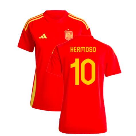 2024-2025 Spain Home Fan Shirt (Ladies) (Hermoso 10)