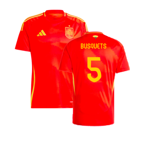 2024-2025 Spain Home Shirt (Busquets 5)