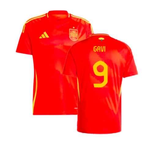 2024-2025 Spain Home Shirt (Gavi 9)