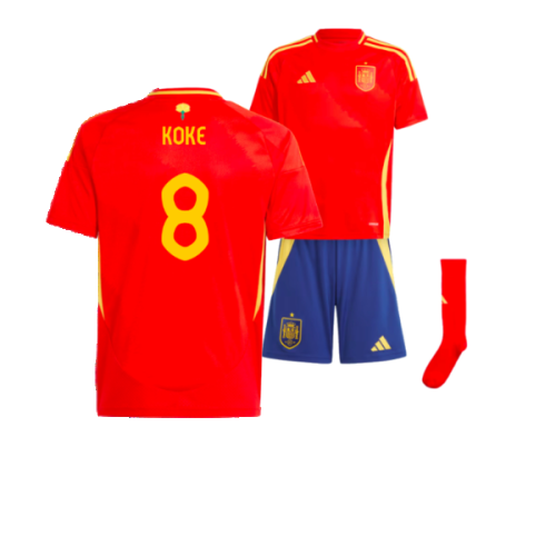 2024-2025 Spain Home Youth Kit (Koke 8)