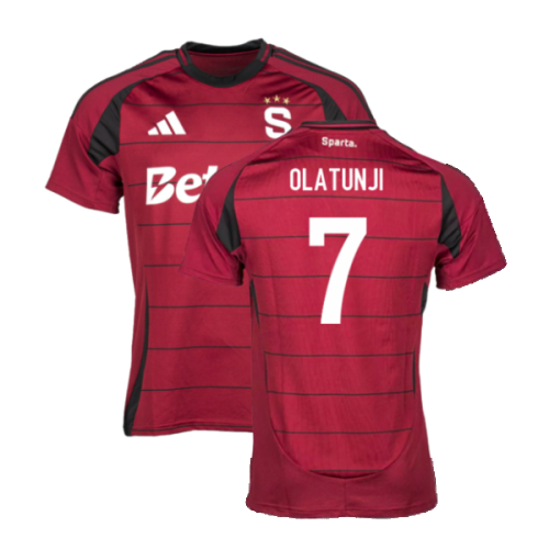 2024-2025 Sparta Prague Home Shirt (Olatunji 7)