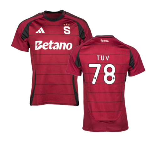 2024-2025 Sparta Prague Home Shirt (Tuv 78)