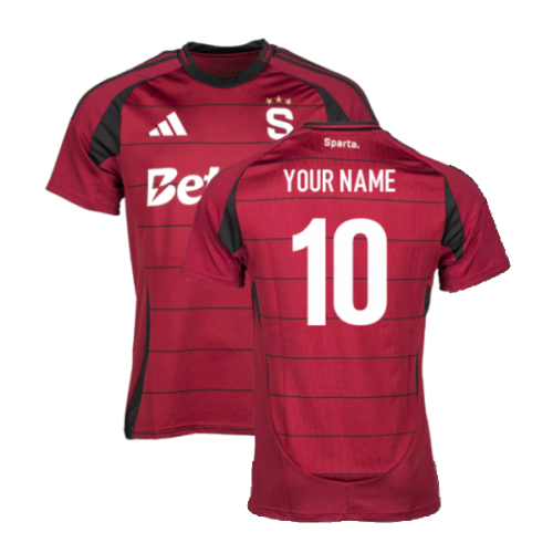 2024-2025 Sparta Prague Home Shirt (Your Name)