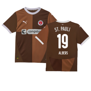 2024-2025 St Pauli Home Shirt (Albers 19)