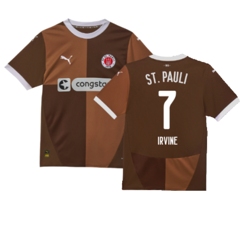 2024-2025 St Pauli Home Shirt (Irvine 7)