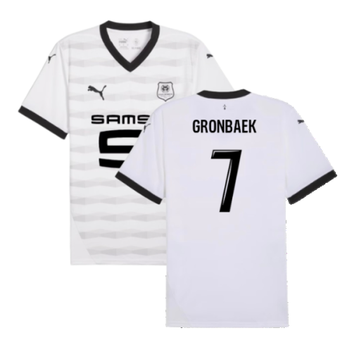 2024-2025 Stade Rennais Away Shirt (Gronbaek 7)