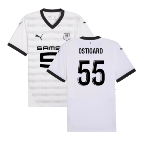 2024-2025 Stade Rennais Away Shirt (Ostigard 55)