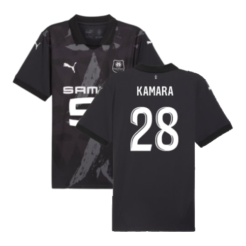 2024-2025 Stade Rennais Third Shirt (Kamara 28)