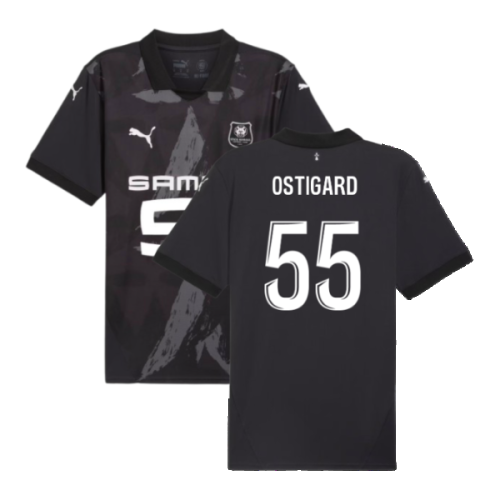 2024-2025 Stade Rennais Third Shirt (Ostigard 55)