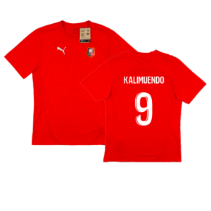 2024-2025 Stade Rennais Training Jersey (Red) (Kalimuendo 9)