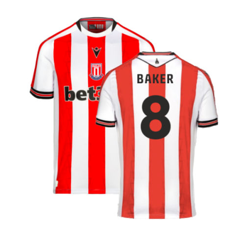 2024-2025 Stoke City Home Shirt (Baker 8)