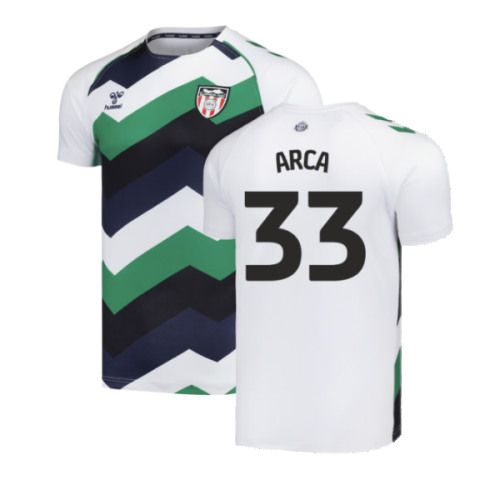 2024-2025 Sunderland Away Pre-Match Shirt (White) (Arca 33)