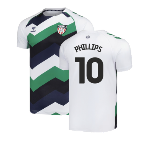 2024-2025 Sunderland Away Pre-Match Shirt (White) (Phillips 10)