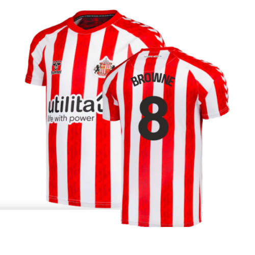 2024-2025 Sunderland Home Shirt (Kids) (Browne 8)